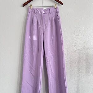 Princess Polly Lilac Trousers